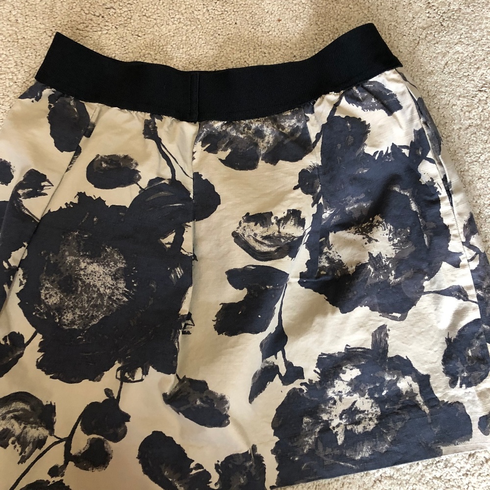 J Crew Floral Bubble Skirt